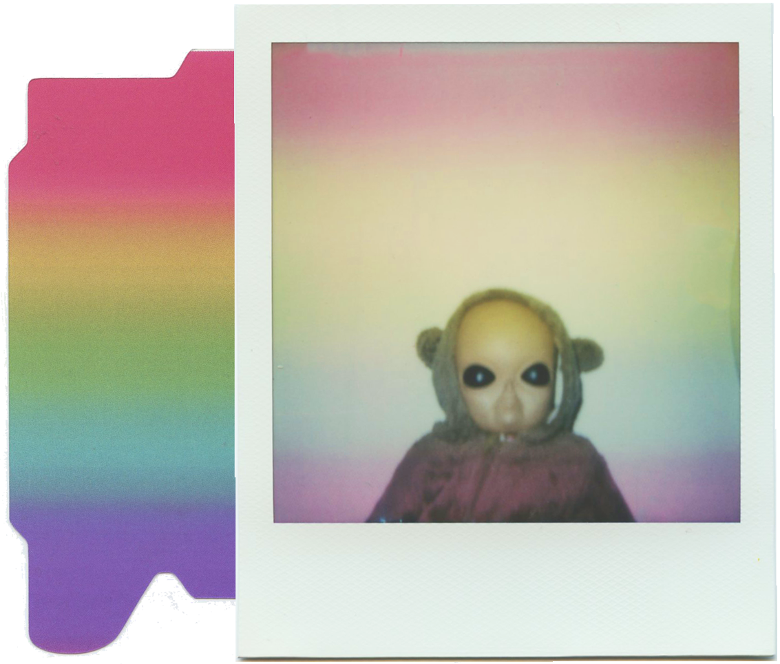 Polaroid Rainbow Photo Album